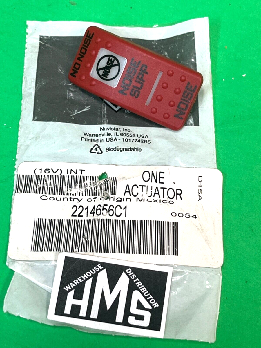 2214656C1 Navistar International Actuator Rocker Switch Cover Noise  Suppression