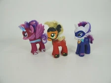 My Little Pony Power Ponies Rarity/Twilight/Applejack 6" Figures G4 2010