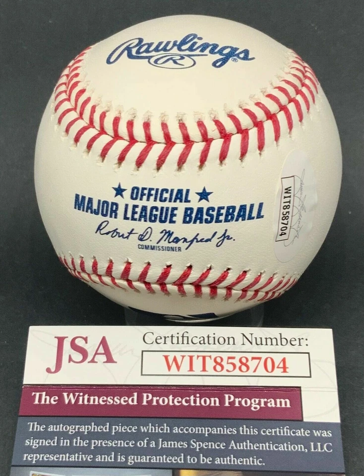 Jose Canseco " ROY - MVP " Signed Official Rawlings Baseball AUTO JSA COA! LOOK! - Image 2 of 2