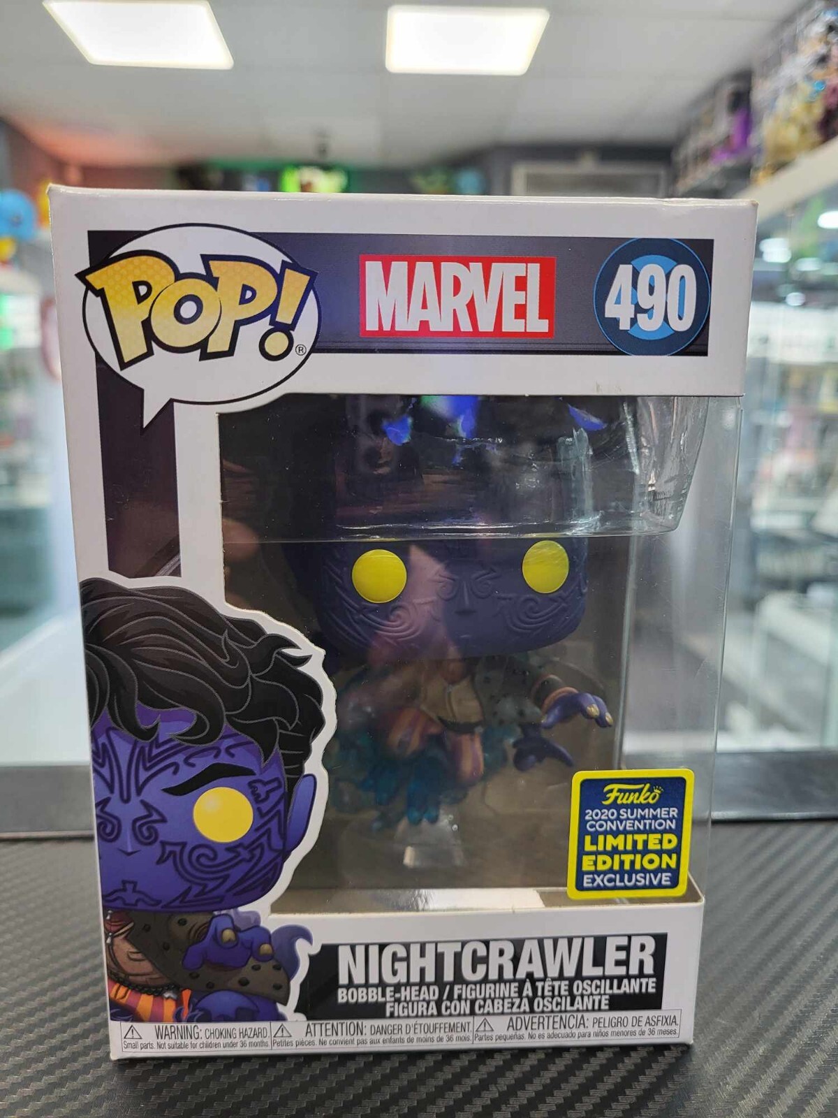 Marvel Nightcrawler #490 2020 Summer Conexclusive Funko Pop! Entrega Rápida