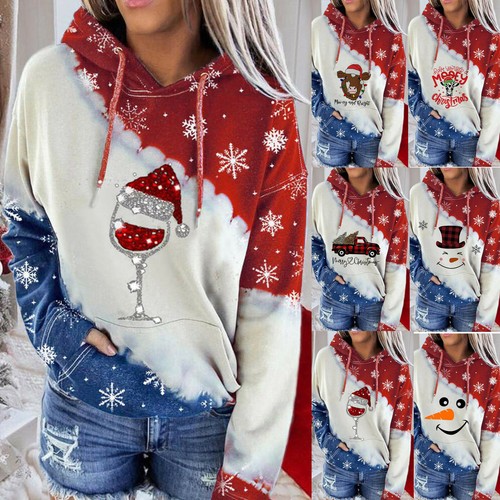 Womens Christmas Sweatshirt Jumper 