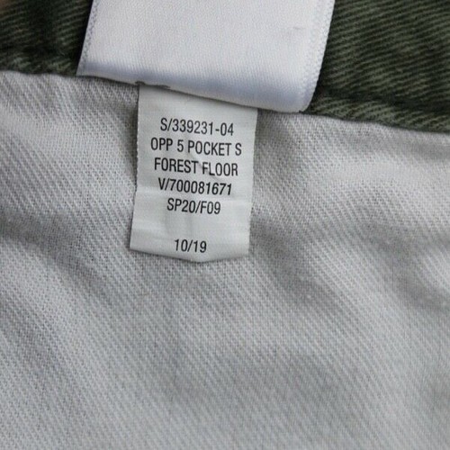 Pantalones de bolsillo Old Navy 2019 rectos de sarga 5 verdes talla 36x30 (MSR 36x28) para hombre - Imagen 5 de 11