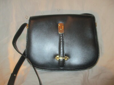 vintage Leather School Florence Italy leather crossbody/shoulder bag