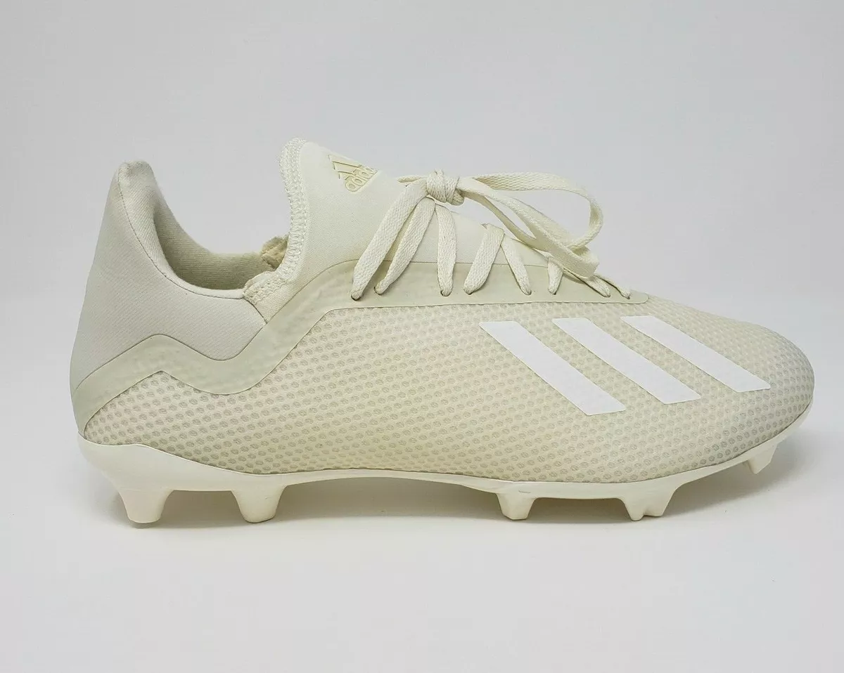 inspanning toewijding vanavond ADIDAS MEN &#039;s X 18.3 FG WHITE DB2184 SOCCER SHOES SIZE 8 | eBay