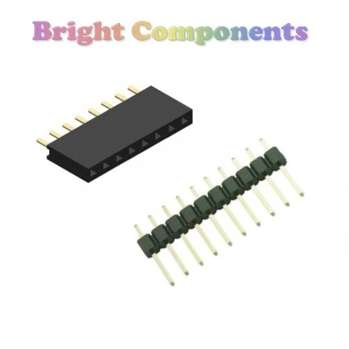 PCB Header Connectors 2.54mm - Various Sizes - UK Seller