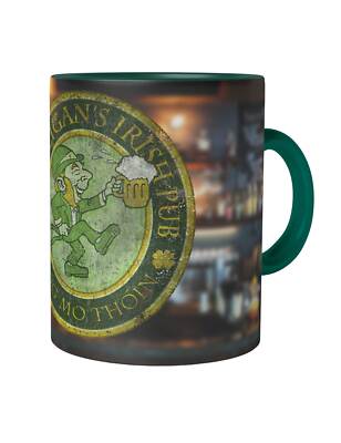 O'Hooligans Irish Pub Kaffeetasse Ireland Irland Bier Dublin Beer Geschenk