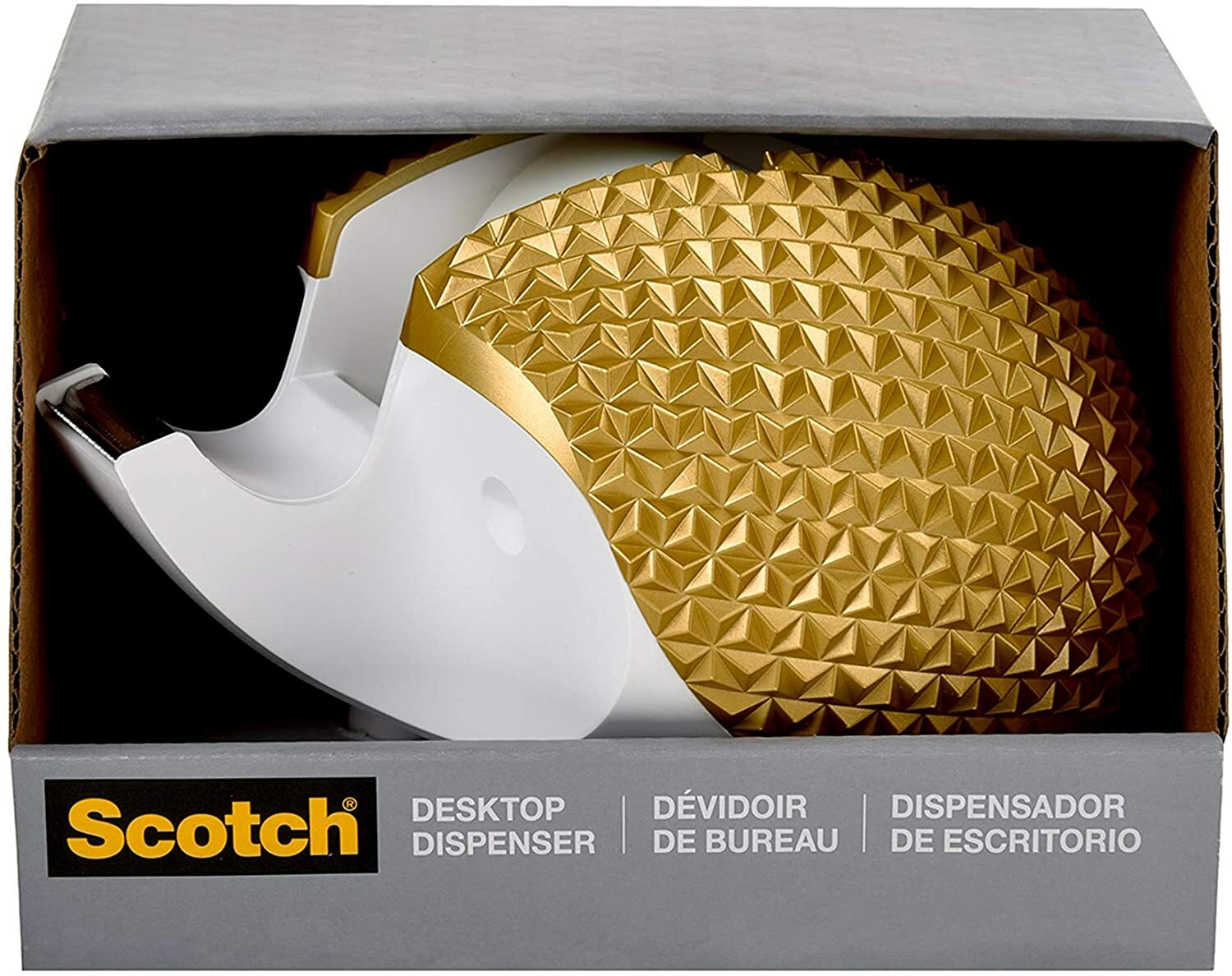 Brand Hedgehog Tape Dispenser, Includes 3/4 in x 350 in Tape Roll (C47-HEDGEHOG-