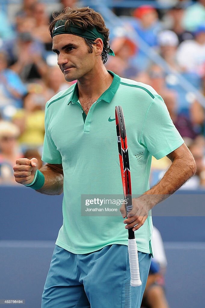 Nike Roger Federer RF 2014 Cincinnati Canada Tennis Polo