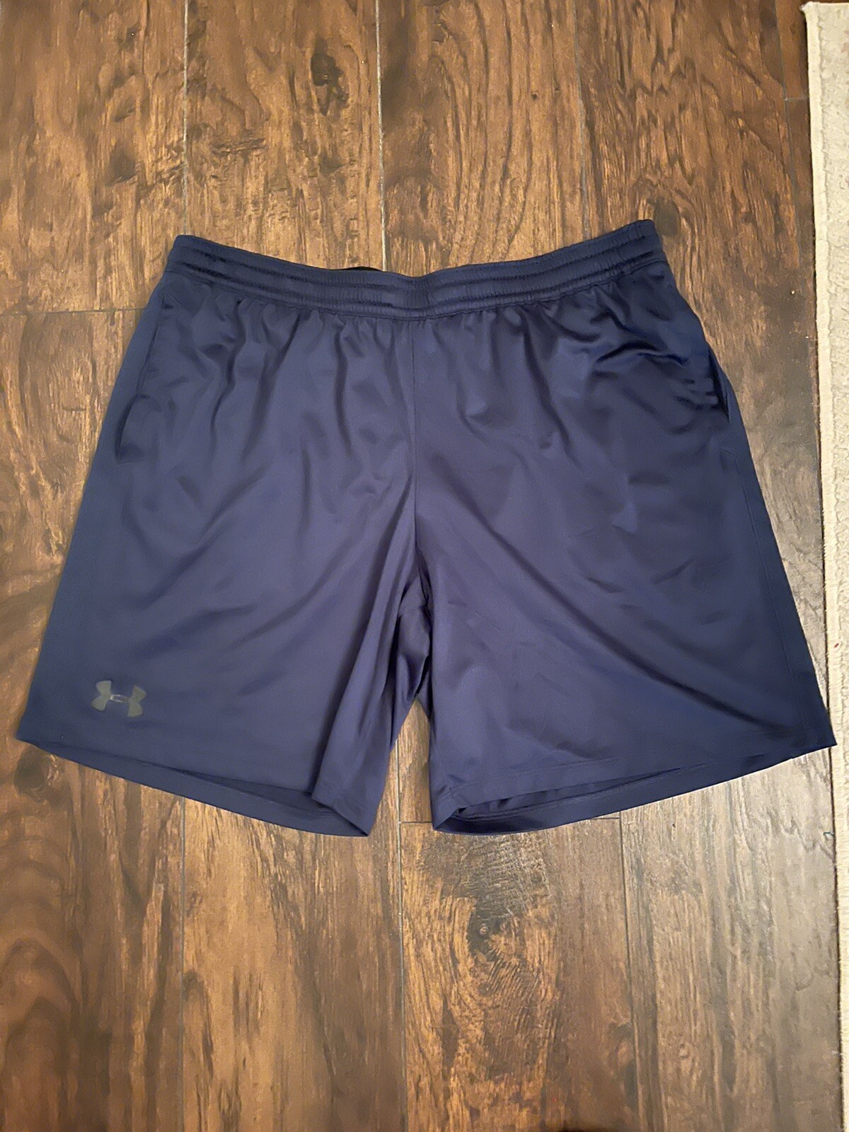 mens navy under armour shorts