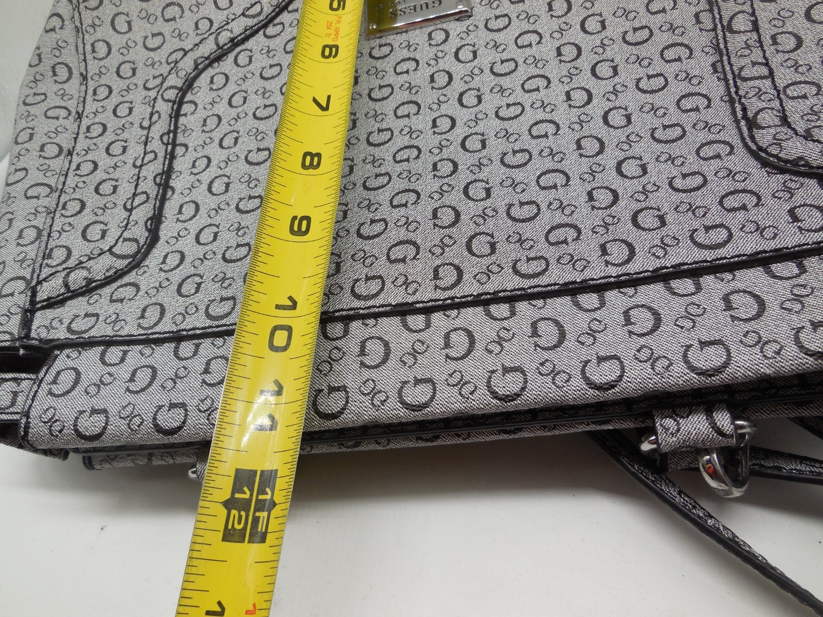 DA11 Guess Ellison Monogram Camera Crossbody Bag … - image 7