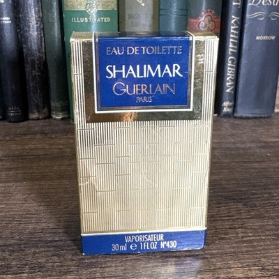 Guerlain Shalimar Eau de Toilette Spray 1oz 30ml Vintage New in Box