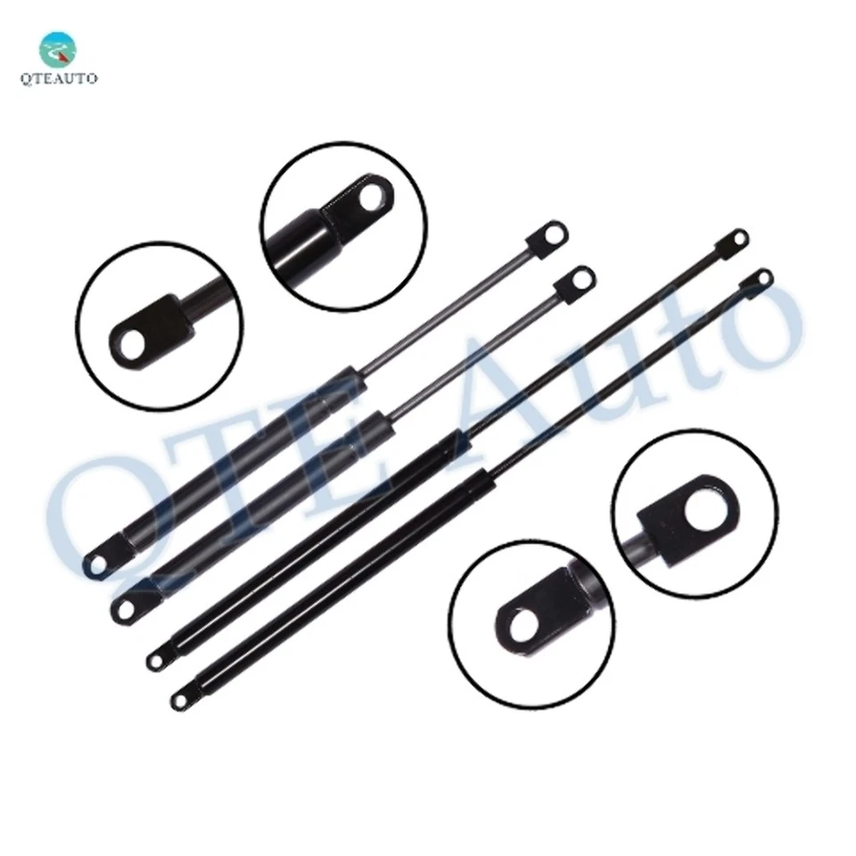 Juego de 4 capó delantero - tapa maletero trasero soporte de elevación para BMW 318I 1984 1985 1991 Foto 2 de 4