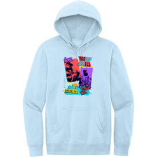 BRAND NEW RETRO KINGS BIGGIE 80s ICE BLUE Hoodie SMALL-4XLARGE MADE IN USA