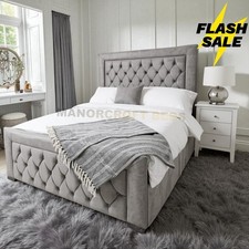 Chesterfield Bumper Bar  Bed Frame Available In all sizes and colours