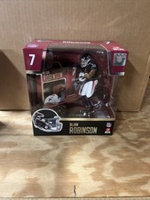 Bijan Robinson Falcons McFarlane SportsPicks Black Home Jersey Figure + Stand