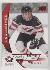 2019 Upper Deck Team Canada Juniors Exclusives 241/250 Jamieson Rees #2 1tr