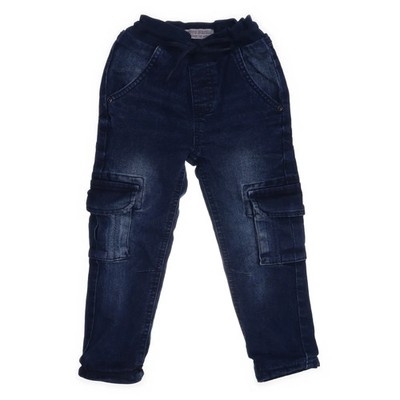 Pocopiano, Cargohose, Größe: 98, Blau, Baumwolle/Elasthan/Polyester #Wzc