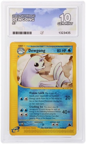 Dewgong graded ACE 10 for sale on eBay