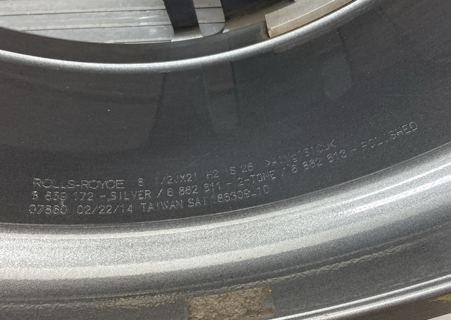 2017-2023 Rolls Royce Dawn RR6 Front & Rear 21" Wheel Rim Disc Set OEM *NOTE*
