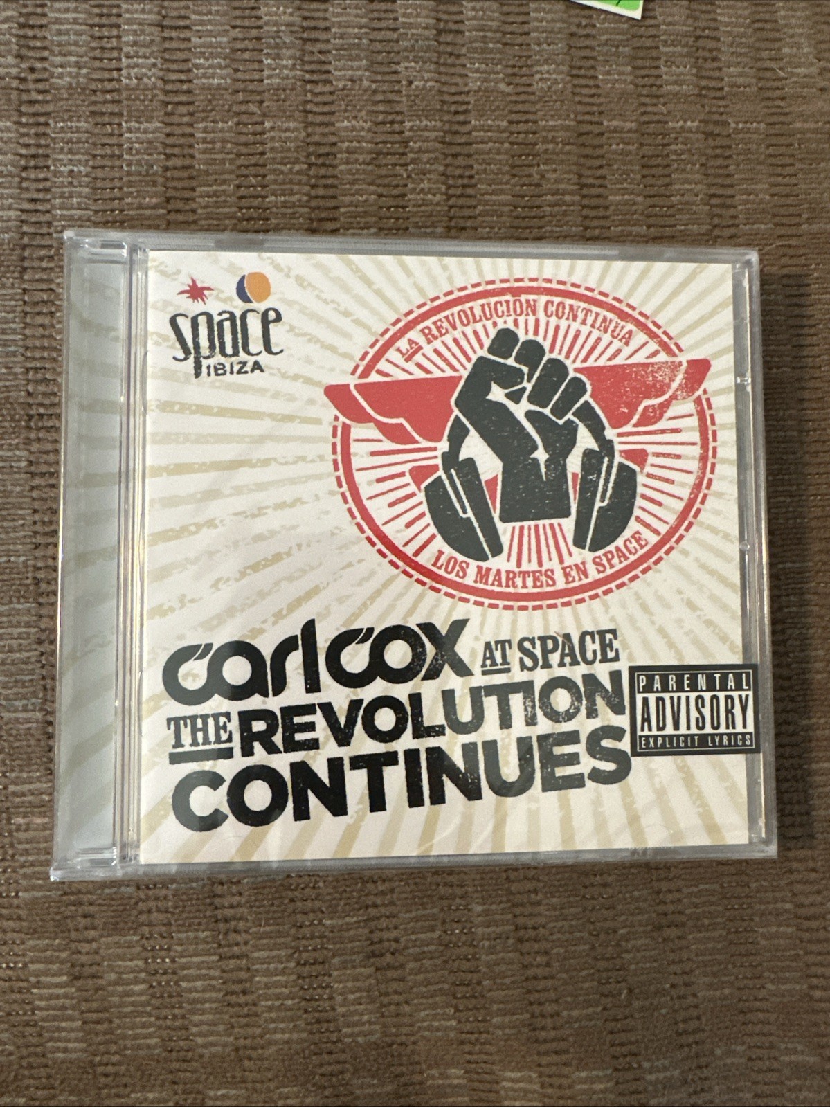 At Space: Revolution Continues [Pa] By Carl Cox (DJ 2 CD, Jul-2010