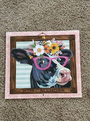 ANIMALS, 2025 Large Calendar-Brother Sister Design Studio 24'' X 13.25''
