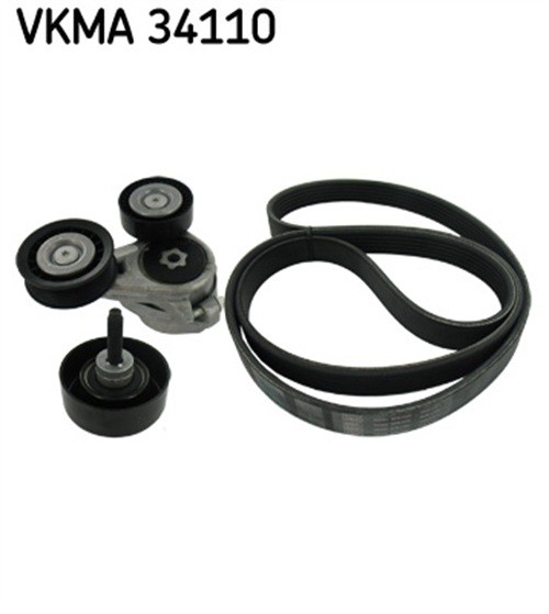 SKF-OE VKMA 34110 V-Ribbed Belt Set for FORD - Image 6