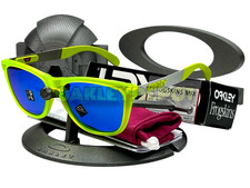       OAKLEY FROGSKINS MIX 009428 MATTE URANIUM/PRIZM SAPPHIRE SUNGLASSES 176 