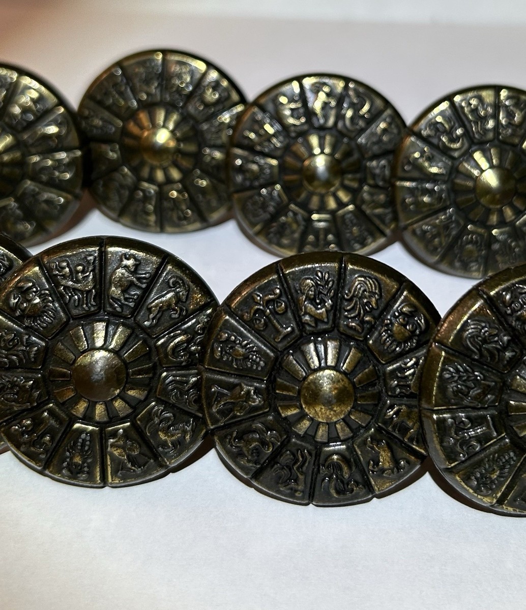 Super RARE vintage Ajax Zodiac Knobs (set of 10) | eBay