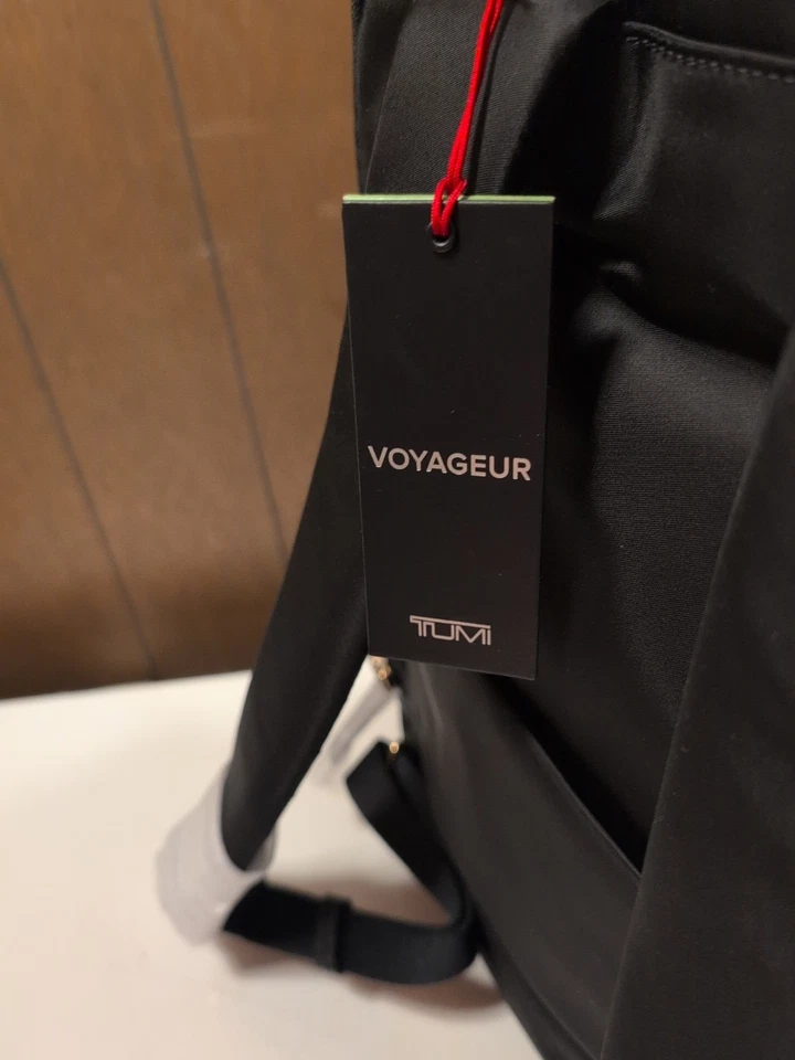 NEW Tumi Voyageur CELINA MEDIUM 13.0” Nylon Laptop Backpack - BLACK with GOLD - Image 4 of 4