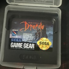 Bram Stoker's Dracula (Sega Game Gear, 1993) Authentic Cart & Case Tested Works