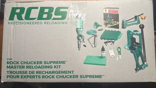 RCBS ROCK CHUCKER SUPREME MASTER RELOADING KIT (#9366)