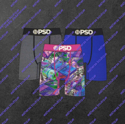  Men s PSD underwear boxer brief 3 Pack S M L XL Premium Polyester & Elastane 