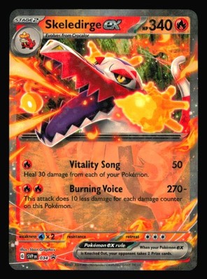 Skeledirge ex - Promo SV: Scarlet & Violet Promo Cards 034 MP