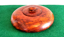 Thujawurzel-Holz Dose mit Deckel Sch&ouml;ne Nat&uuml;rlich muster und Farbe Topzustand