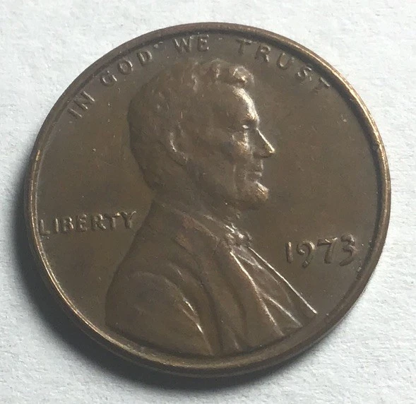 Circulated 1973 Lincoln Memorial Small Cents (1959-2008) for sale