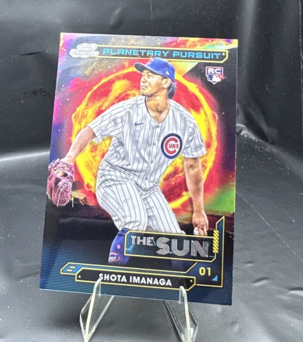 ☀️ SHOTA IMANAGA ☀️ 2024 Topps Cosmic Chrome - Planetary Pursuit Sun #PPS-7