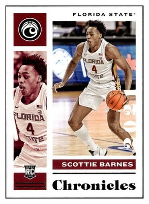 Scottie Barnes 2022 Chronicles Rookie RC #7 Florida State Seminoles *096B
