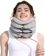 Neck Stretcher with Neck Brace,Cervical Traction Neck Device,Neck Relief Tool,Ad