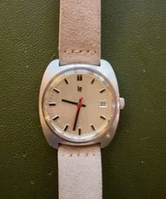 Vintage LIP Watch – Durowe 7425 – 17 Jewels – Manual Wind – Date - 1970s