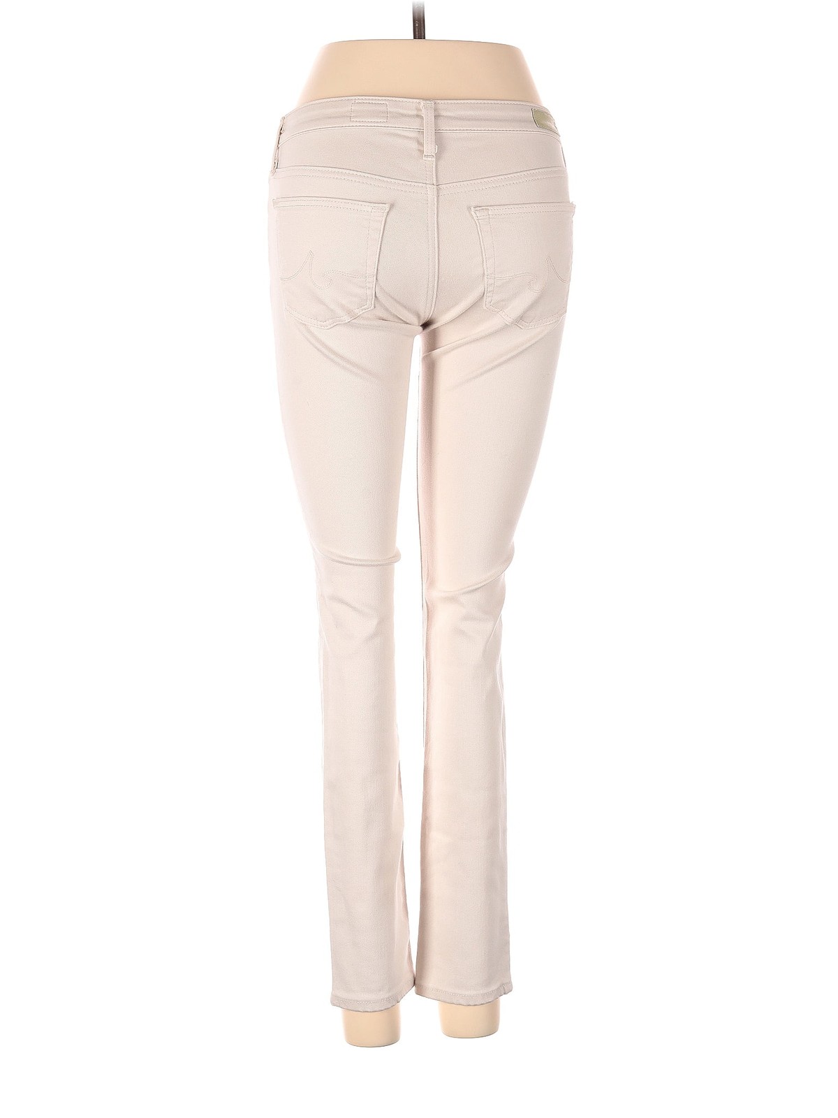 Adriano Goldschmied Women Ivory Jeans 25W thumbnail 2