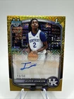 Jasper Johnson 2025-26 Bowman Chrome 1st Gold Mojo Auto SP /50 #CPA-JJ