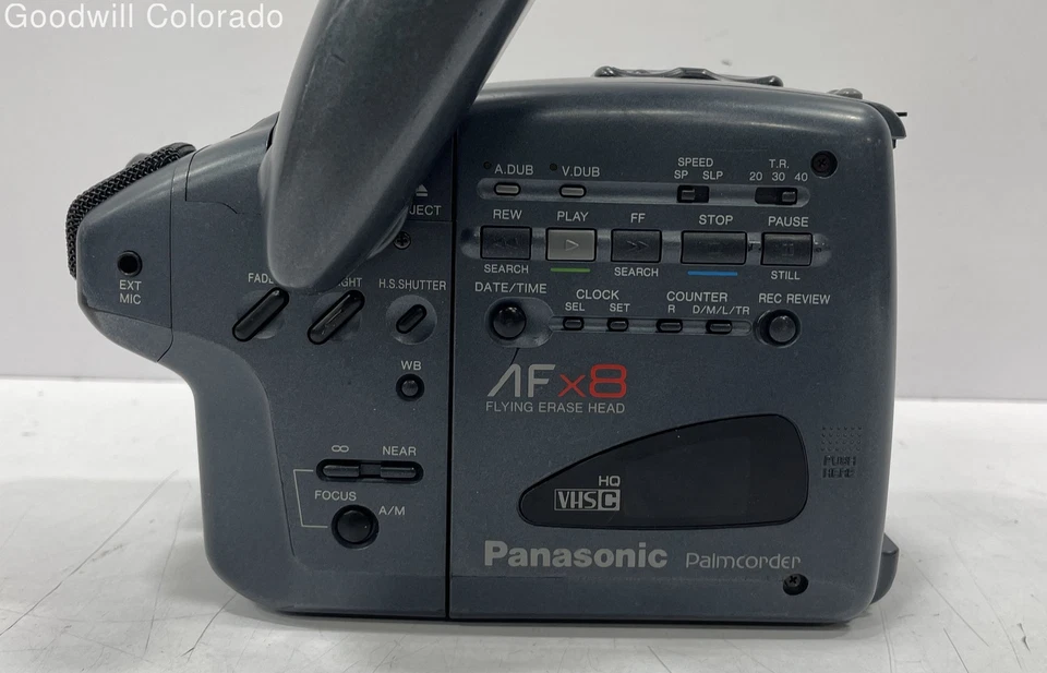 Vintage Panasonic AFx8 Palmcorder Camera - Image 2 of 4