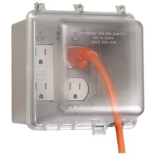 Quick-Fit Weatherproof Outlet Cover, Easy Installation