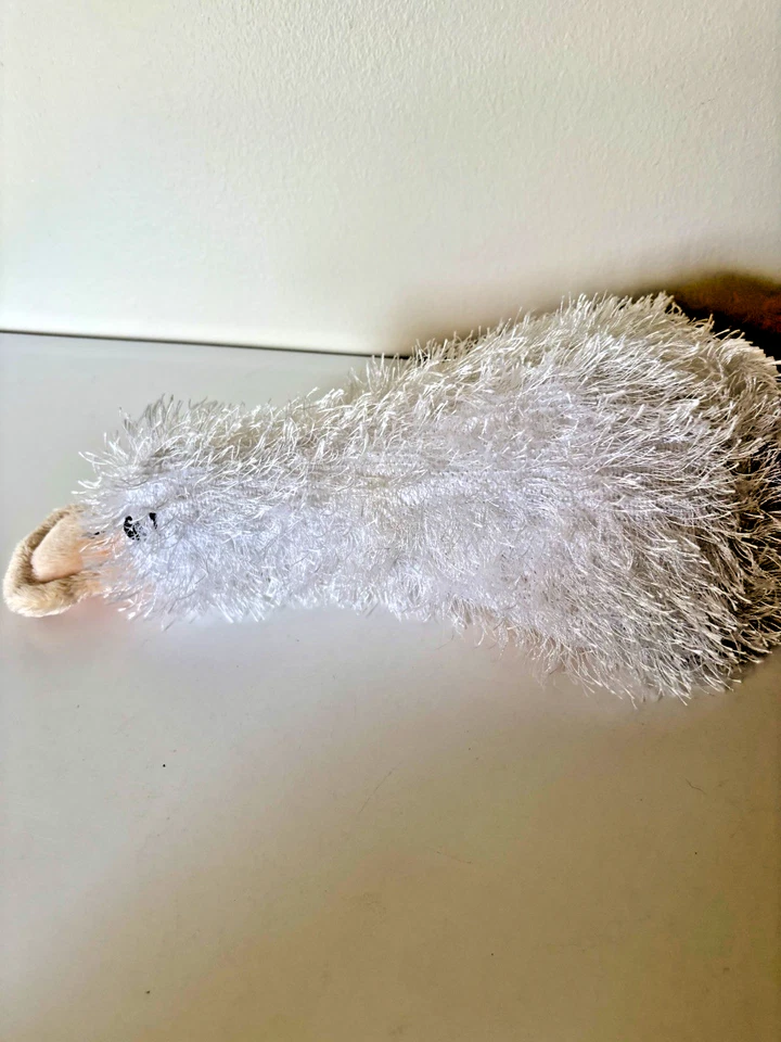 Ganz Webkinz Lil' Kinz Googles White HM021 Plush Stuffed Animal NO CODE - Image 2 of 4