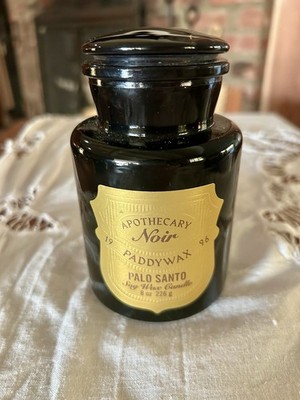 Paddywax Hand-Crafted  Apothecary Noir Palo Santo Scented Candle