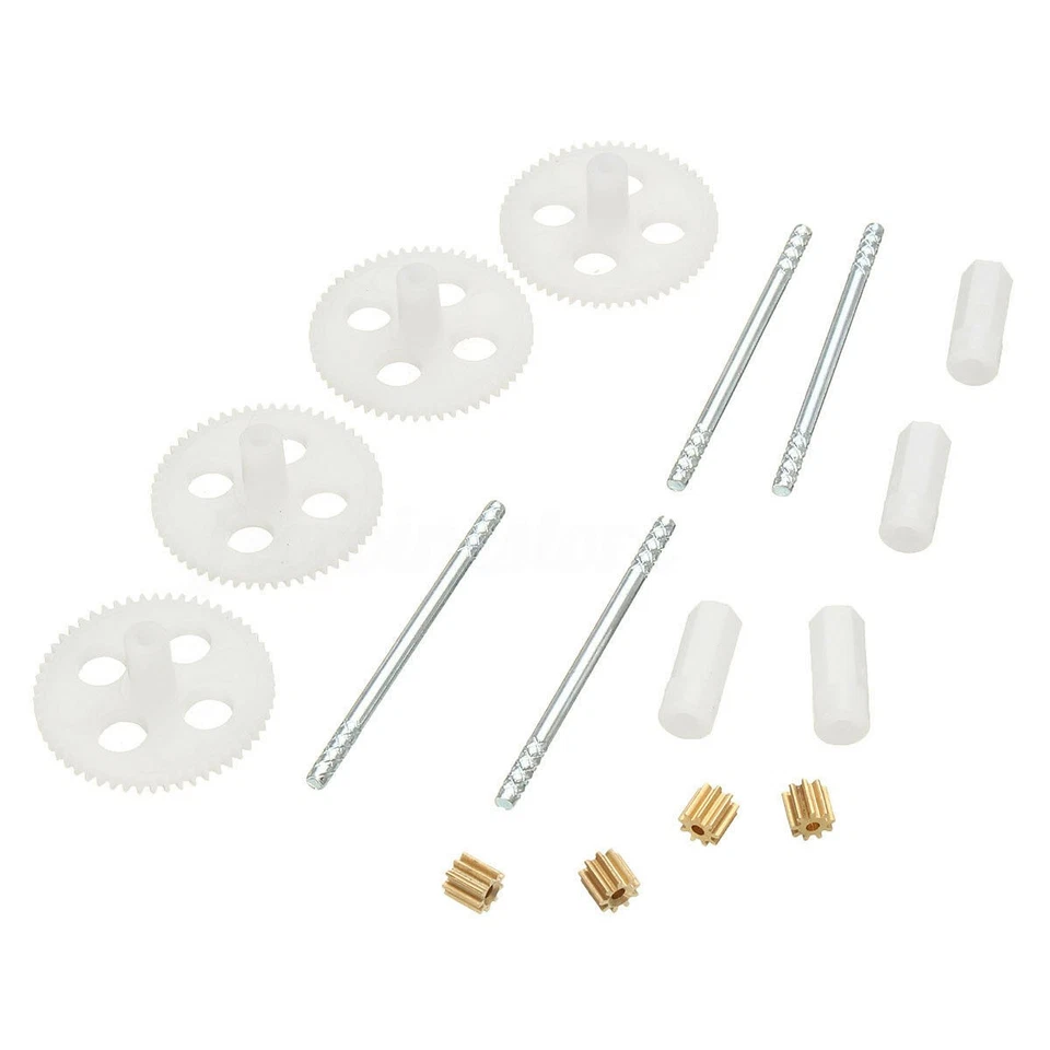 Upgrade DIY Gear Shaft Motor Cogs Set For Syma X5 X5C X5SC X5SW RC Quadcopter A - Image 3 of 4