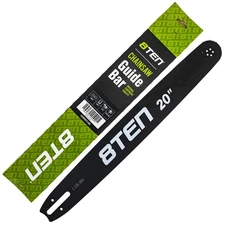 8TEN 20" Chainsaw Guide Bar .063 3/8 72DL Chain for Stihl MS 660 440 460 360 880