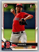 2018 Bowman #BP2 Bryan Mata Prospects *RS