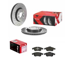 BREMBO Disques de Frein 280mm + Revêtements Avant Convient pour Renault Captur 1
