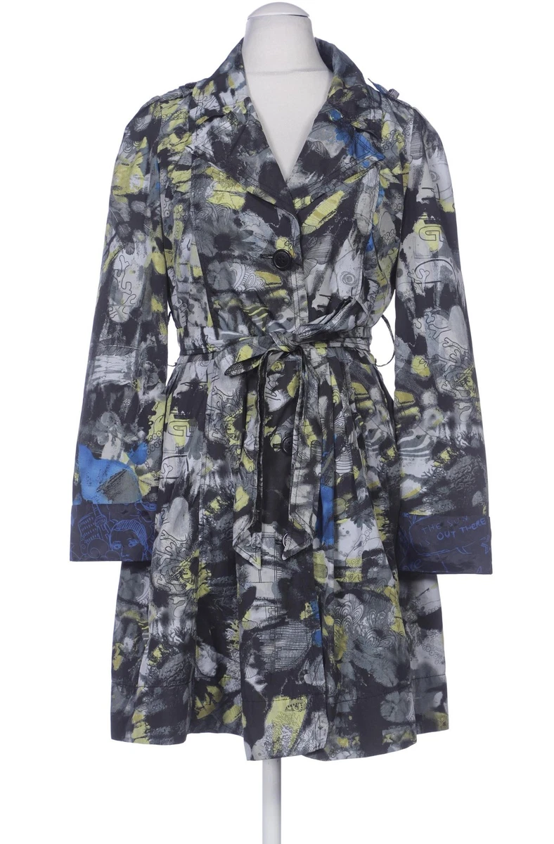 Desigual Mantel Damen Jacke Parka Gr. 38 Marineblau #7wk8c5q
